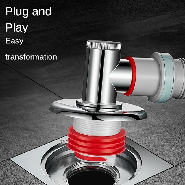 Guarnizione Per Tubo Di Scarico Acqua - Anello Di Tenuta In Silicone, Grigio, Taglia M