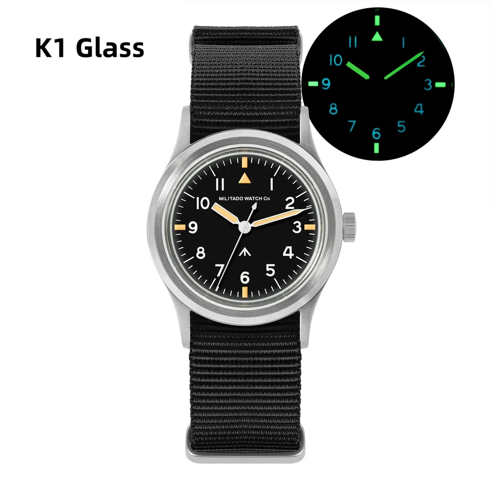 MILITADO Mark11 レプリカ メカクォーツ　VH65 MILITADO Mark11 レプリカ メカクォーツ VH65