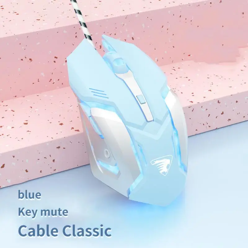 Wired Game Mouse Mute Mechanical E-sports For MacBook Laptop PC Gamer gaming mouse,wired mouse