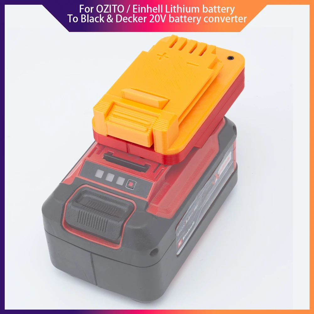 For Einhell / OZITO 18V To BLACK+DECKER20V lithium-ion battery converter-power  tool accessories - AliExpress