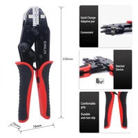 Quick-Change Jaws Crimping Pliers Versatile Crimping Tool Kit With 7 Interchangeable Jaws Crimper dies With High Quality Toolbox 2