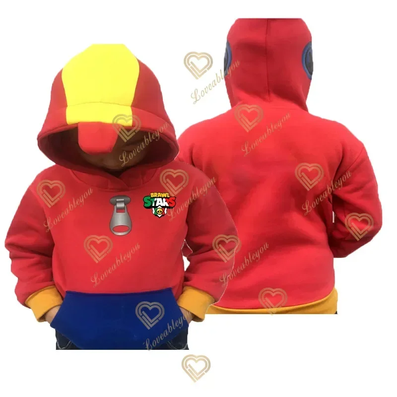 thumbnail image 1 of Sudadera con capucha para cosplay de 4T a 16T, ropa de invierno, jersey con capucha, sudadera para niños, juego de anime, ropa de cosplay de Leon, tops de forro polar, 1 of 5