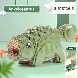 Jurassic World Dinosaur 3D Educational Paper Puzzle (Ankylosaurus)
