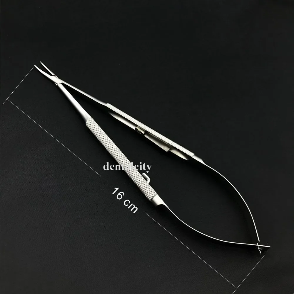 Castroviejo Needle Holder with lock stainless steel For Dentist instrument Ophthalmic surgery instrument ophthalmic tool surgical instruments
