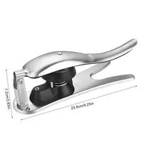 CHESTNUT CUTTER เปิด 304 เหล็ก Nutcracker คลิปกดปอกเปลือก Walnut Cracker Sheller Home KITCHEN Gadgets เครื่องมือ 6