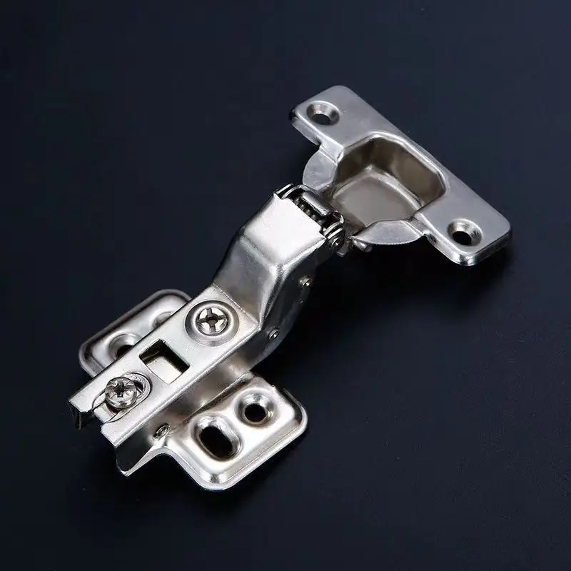 Stainless Steel Hinge Furniture Hardware Soft Close Damper Buffer Hinges 4pcs for Cabinets and Cupboard Furniture Fittings stainless steel hinges,door hinges