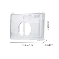 Mini EVO Camera Clear Case for Fujifilm Instax Mini EVO Instant Film Camera Portable Transparent Camera Case with Shoulder Strap - Image 6