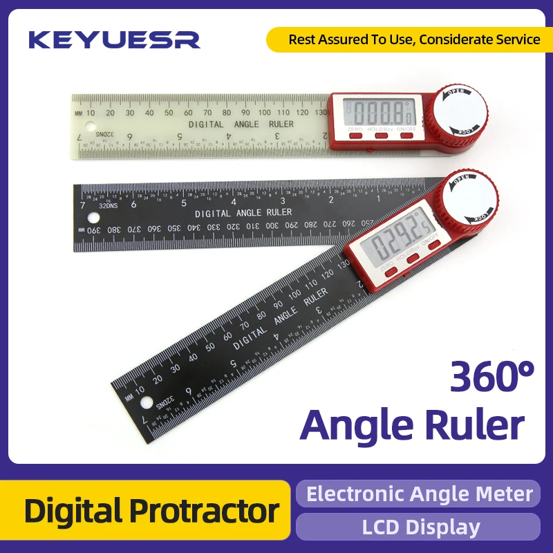 Digital Protractor Angle Ruler Digital Inclinometer Angle Gauge Goniometer Electronic Meter Finder