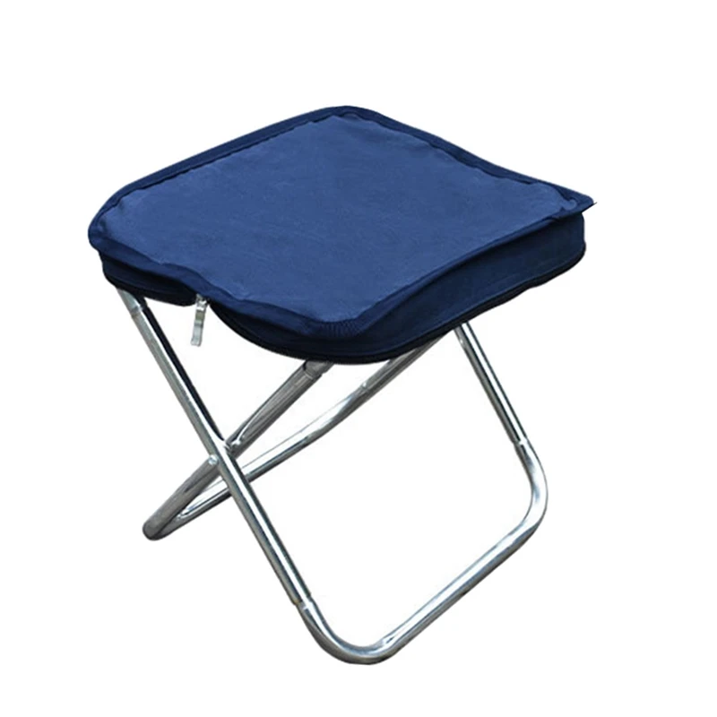 Hot XD Outdoor Handbag Folding Stool Portable Stainless Steel Fishing