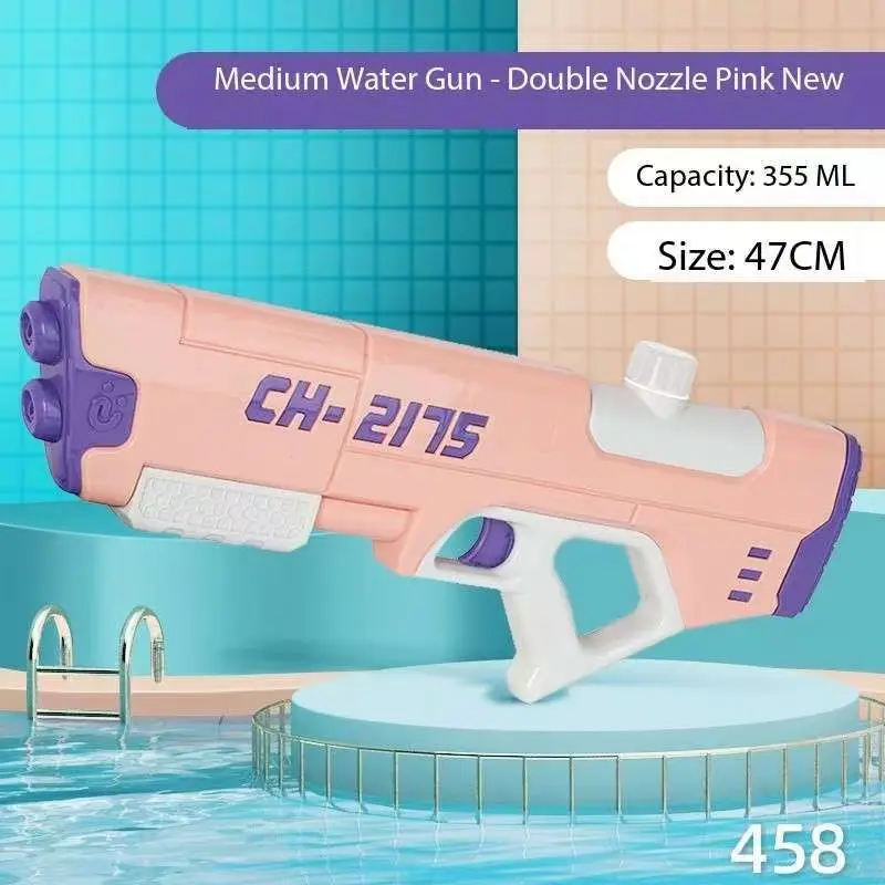 Large Capacity Pull Type Shooting High Pressure Squeezing Water Gun Outdoors Boy And Girl Water BattleChildren's Shooting Toy 5