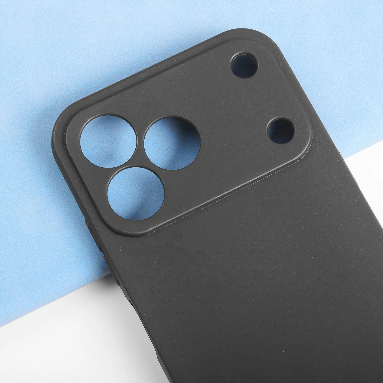 Luxury Matte Silicone Phone Case with Camera Protection - Premium Back Cover