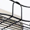 Bathroom Corner Triangle Shelf  Wall Mounted Storage Shelves Shampoo Holder Cosmetic Rack Iron Shower Drain Basket Organizer 5