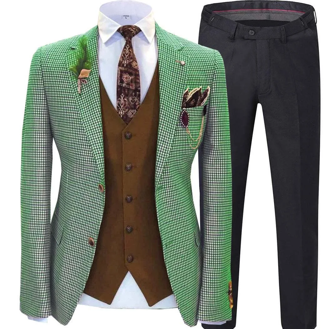 Z325Men's performance costumes new sequined suits DJ lead dance costumes palace costumes chain