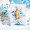 8cm/2M Sea Wave PET Scrapbooking Supplies Journal Sticker Masking Tape Painting Decorative Adhesive Tape Aesthetic Stationery 6