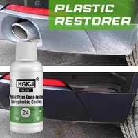Car Plastic Restorer Back To Black Gloss Auto Rubber Plastic Polish Restorer Coating Renovator Car Cleaning Detailing HGKJ 24 1