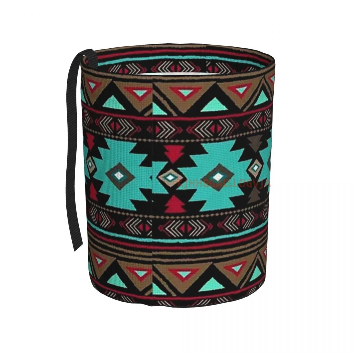 Aztec Ethnic Car Trash Can, Dust Bin, Trash Bin For Kitchen Camping, Interior Car Accessories For Women,Car Garbage
