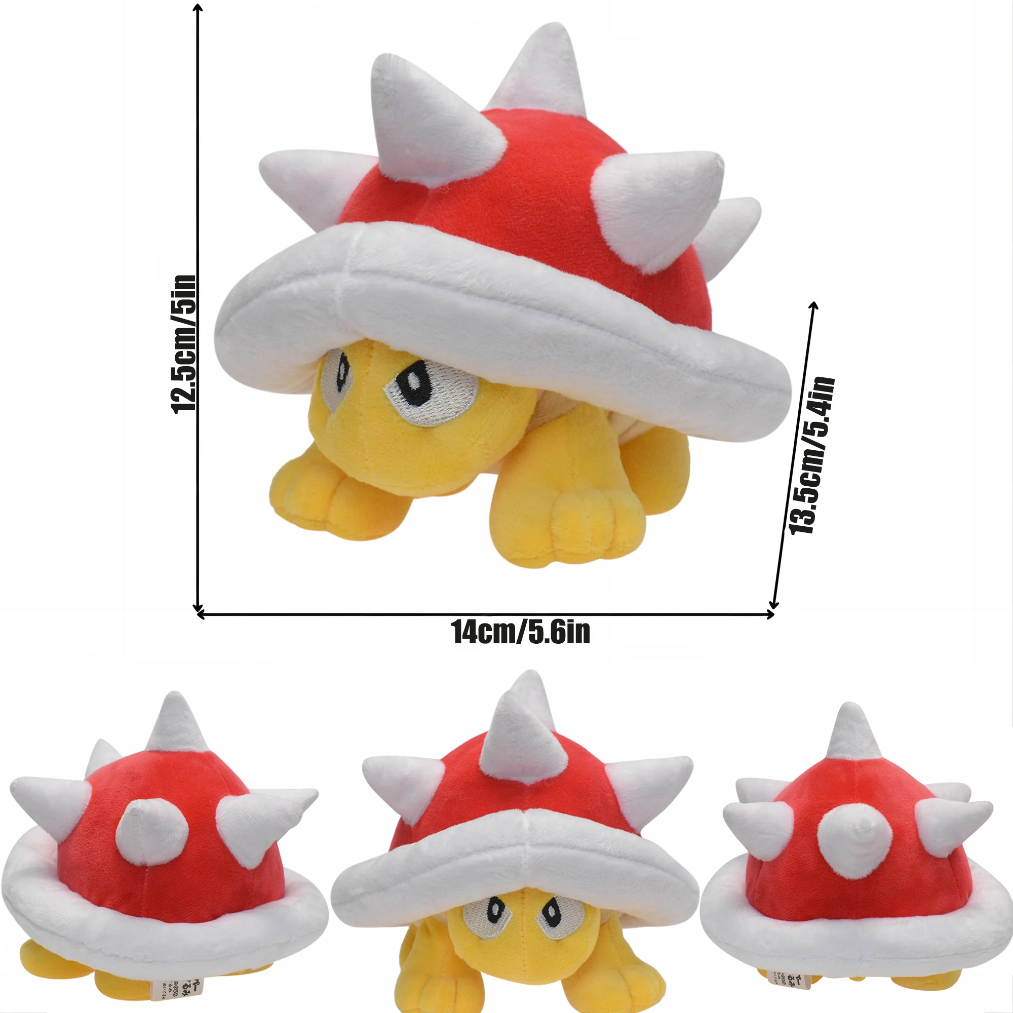 thumbnail image 1 of New Mario Bros Plush Koopa Troopa Bulrush Chain Chomp Armad Bullet Bill Bob-omb Dry Bones Stuffed Dolls Soft Toys Birthday Gift, 1 of 5