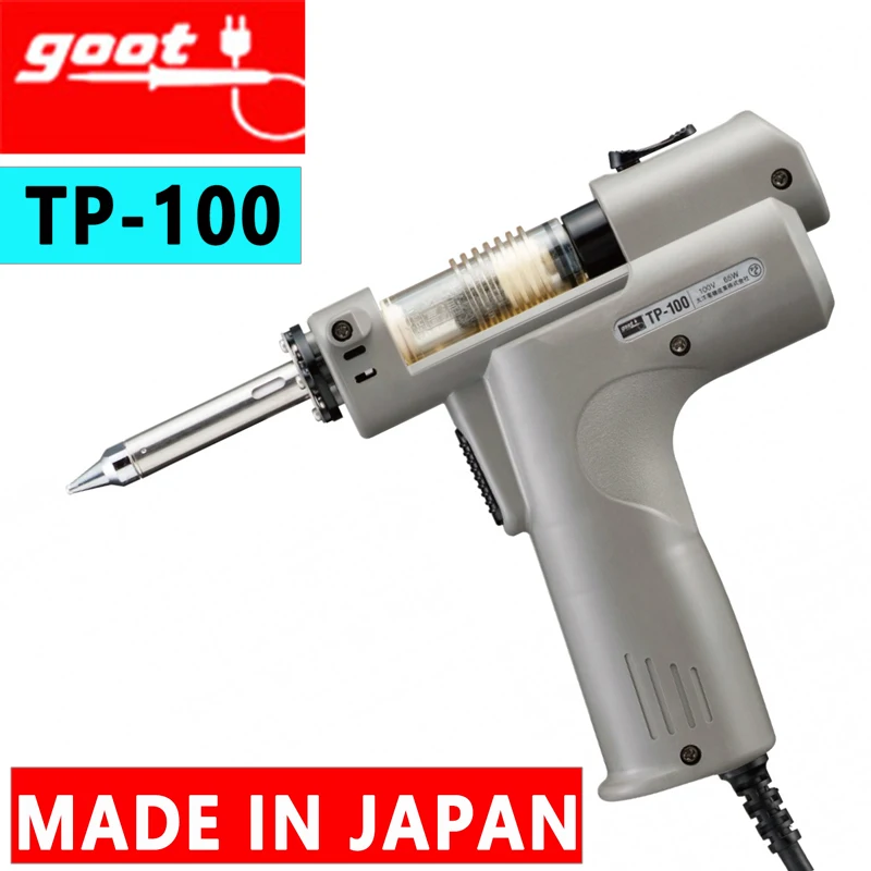 Original Goot Tp100 Electric Vacuum Desoldering Pump Solder Sucker Gun