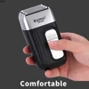 Kemei Powerful Electric 3 Foil Shaver Triple Head Shaving Machine Men Rechargeable 3 Blades Razor Barber Bald Head Beard Trimmer 4