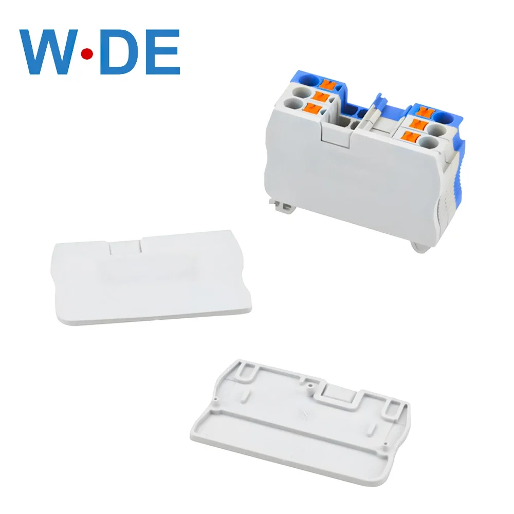 D-PT2.5 End Cover For PT2.5 Din Rail Terminal Blocks 1 Piece din rail terminal block