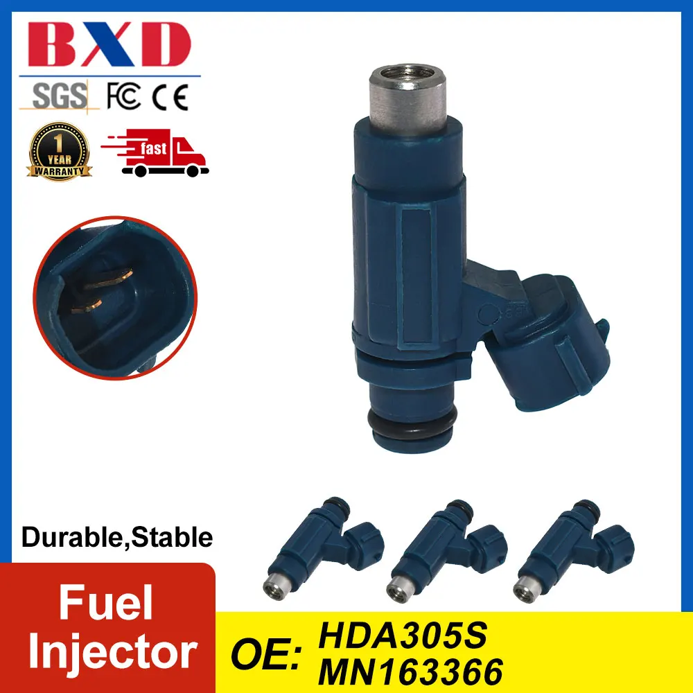 

1/4 шт. топливный инжектор HDA305S MN163366 для Mitsubishi Lancer Outlander 2004 автомобильные аксессуары