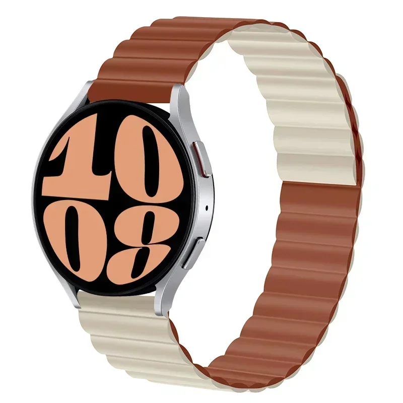 Magnetic Silicone Ultimate Watch Strap Bracelet, 22mm/20mm