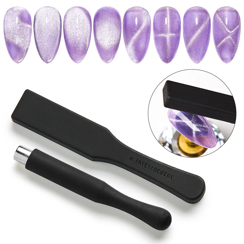 Magnetic Nail Art Stick 9D Cat Eyes Effect Strong Magnet Board Painting Gel 5D cat magnetic Nail Gel Polish Varnish Tools magnetic nail art tools cat eye nail tool magnetic nail tools magnetic nail pen