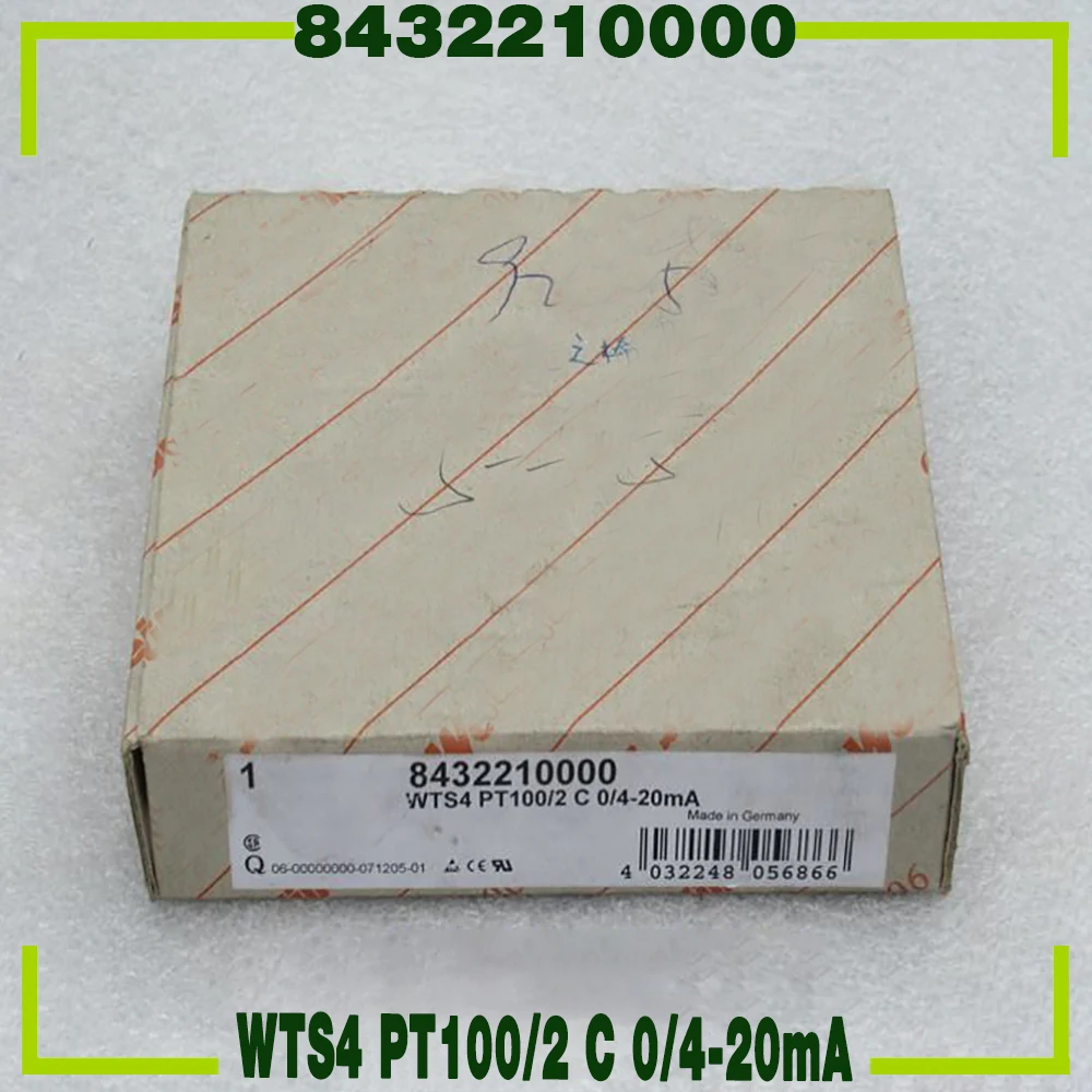 

Для Weidmuller изолятор WTS4 PT100/2 C 0/4-20mA 8432210000