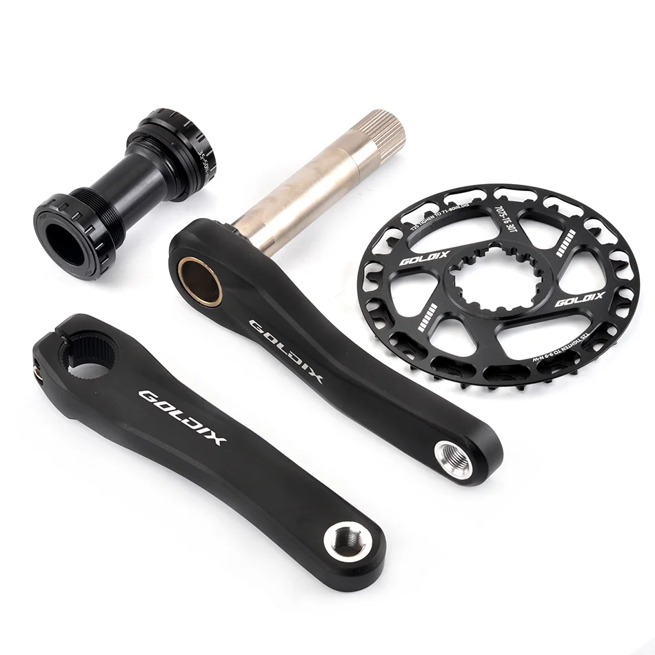 GOLDIX Kids MTB Crankset with Chainring 1