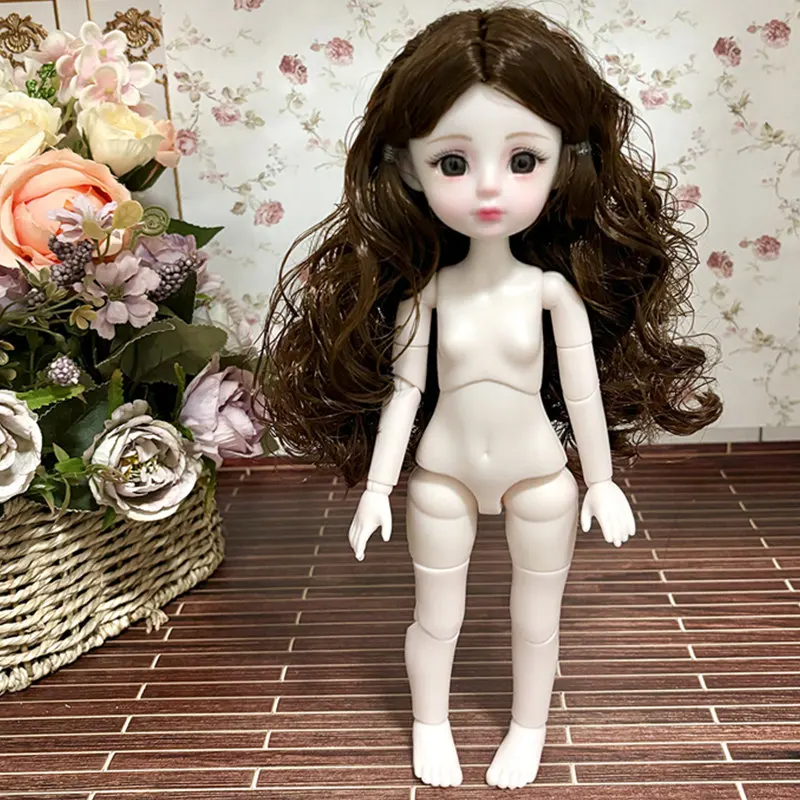 1/6 MJD Girl Doll Without Clothes Dress Up Toys for Children Doll Accessories 2
