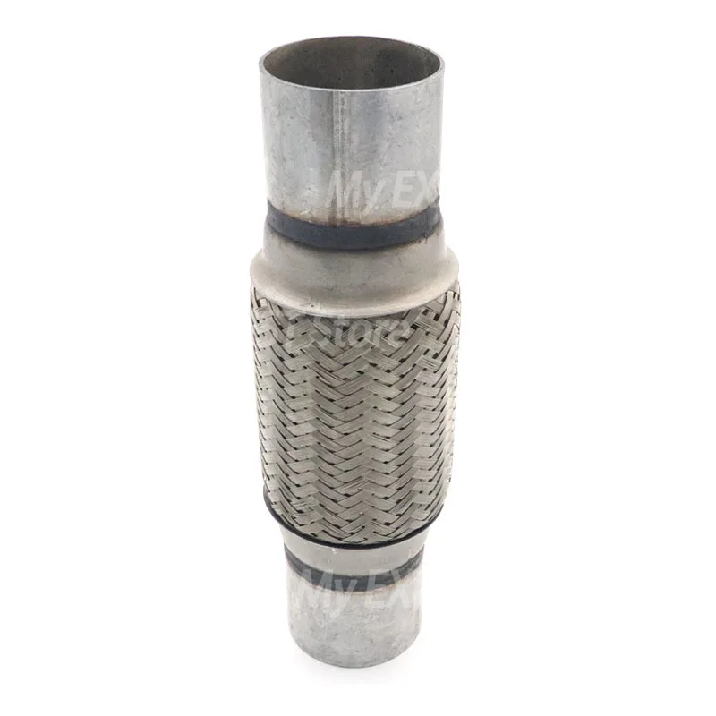 ID.57mm/2.25in ID.45mm/1.88in Exhaust Flex Pipe Stainless Steel Corrugated Flexible Joint Tube for Car Trucks