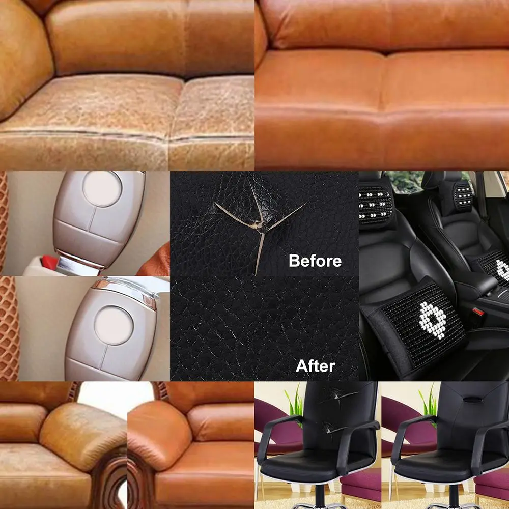 35x137cm Leather Repair Tape Self-Adhesive Leather Repair Patch Couches Repair Stickers for Sofas BagsFurniture Driver Seats