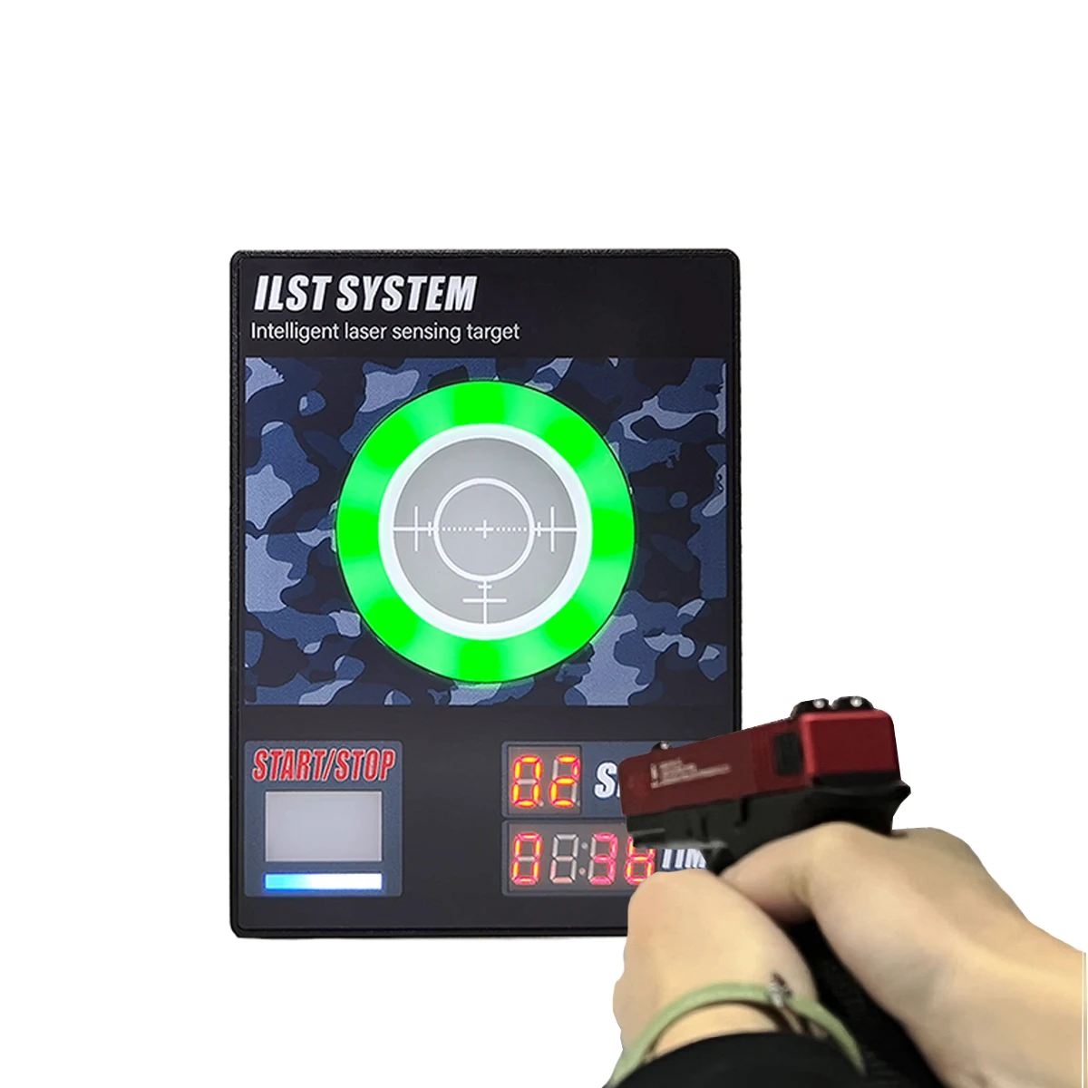 Laser Training Target Dry fire Practice Synchronized Training with Announcing Function Accuracy Target laser training target