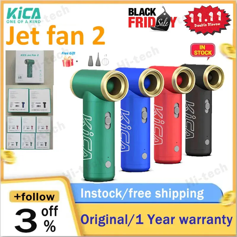 Kica jetfan 2 elektrisches luft gebläse tragbarer turbo lüfter wiederauf  ladbarer schnur loser druckluft staub tuch reiniger für computer jet fan 2  - AliExpress