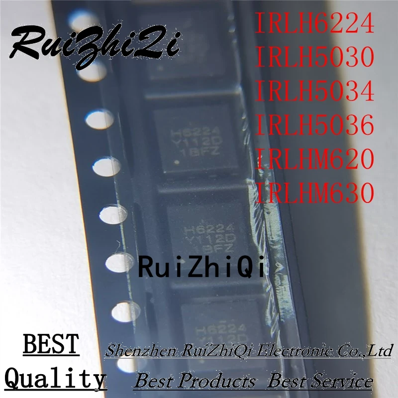 

10 шт./партия, новые IRLH6224 IRLH5030 IRLH5034 IRLH5036 IRLHM620 IRLHM630 QFN IC