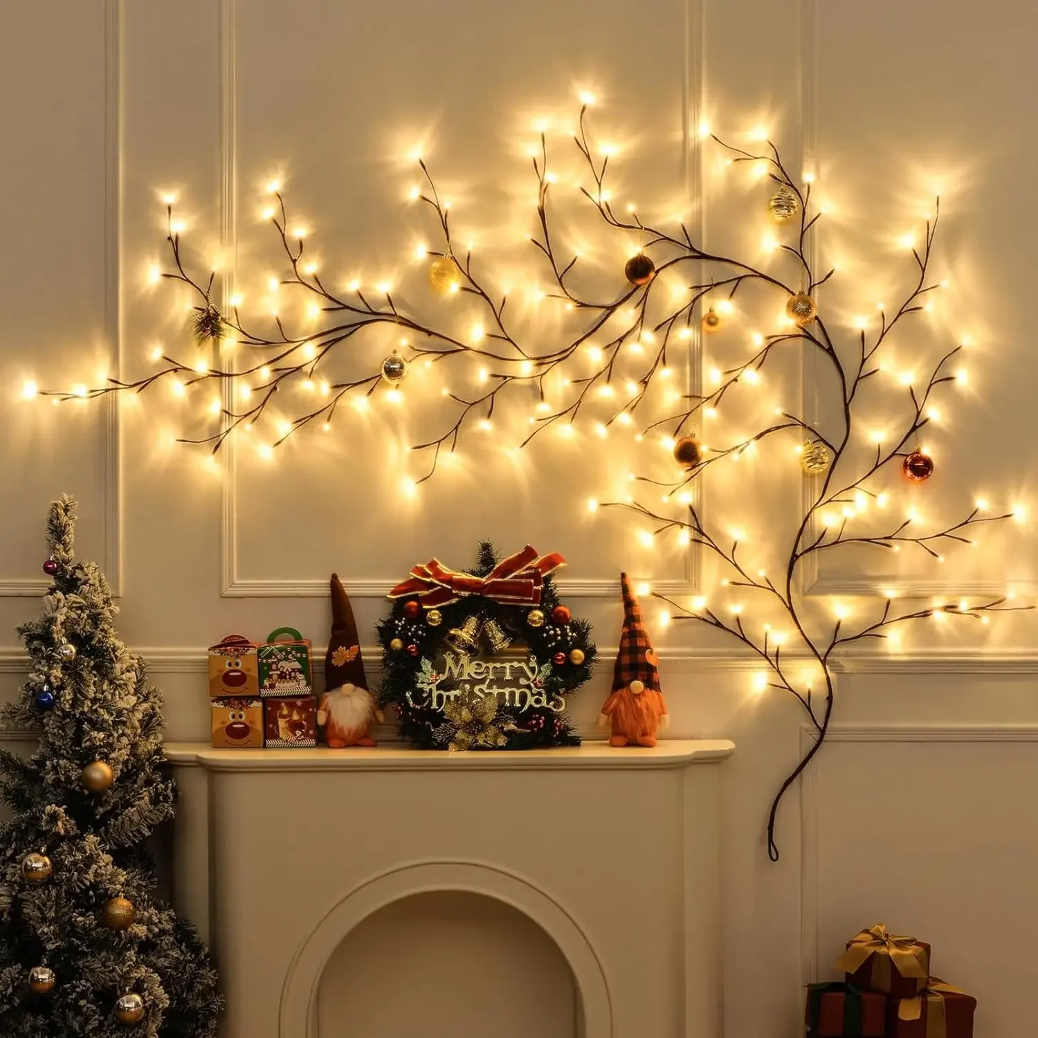 Light for Home Decor,ed Led Willow Vine branch s Party Window Decor Walls Bedroom Strip Trees Decoration