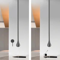 Luxury Matte สีดําทองเหลืองเพดานสไตล์ก๊อกน้ํา,โมเดิร์นติดผนัง Handle Dual ใช้ห้องน้ําอ่างล้างจานอ่างอาบน้ํา FIXTURE 3