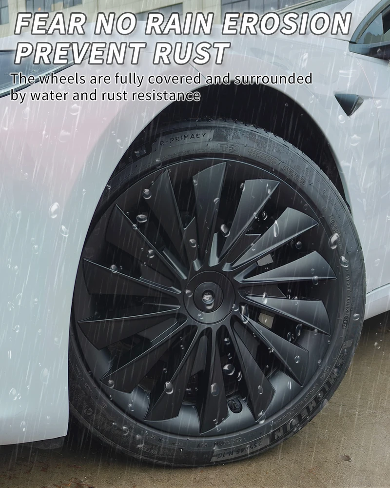 ホイールカバー 車のホイールキャップ のために Tesla Model 3 2018