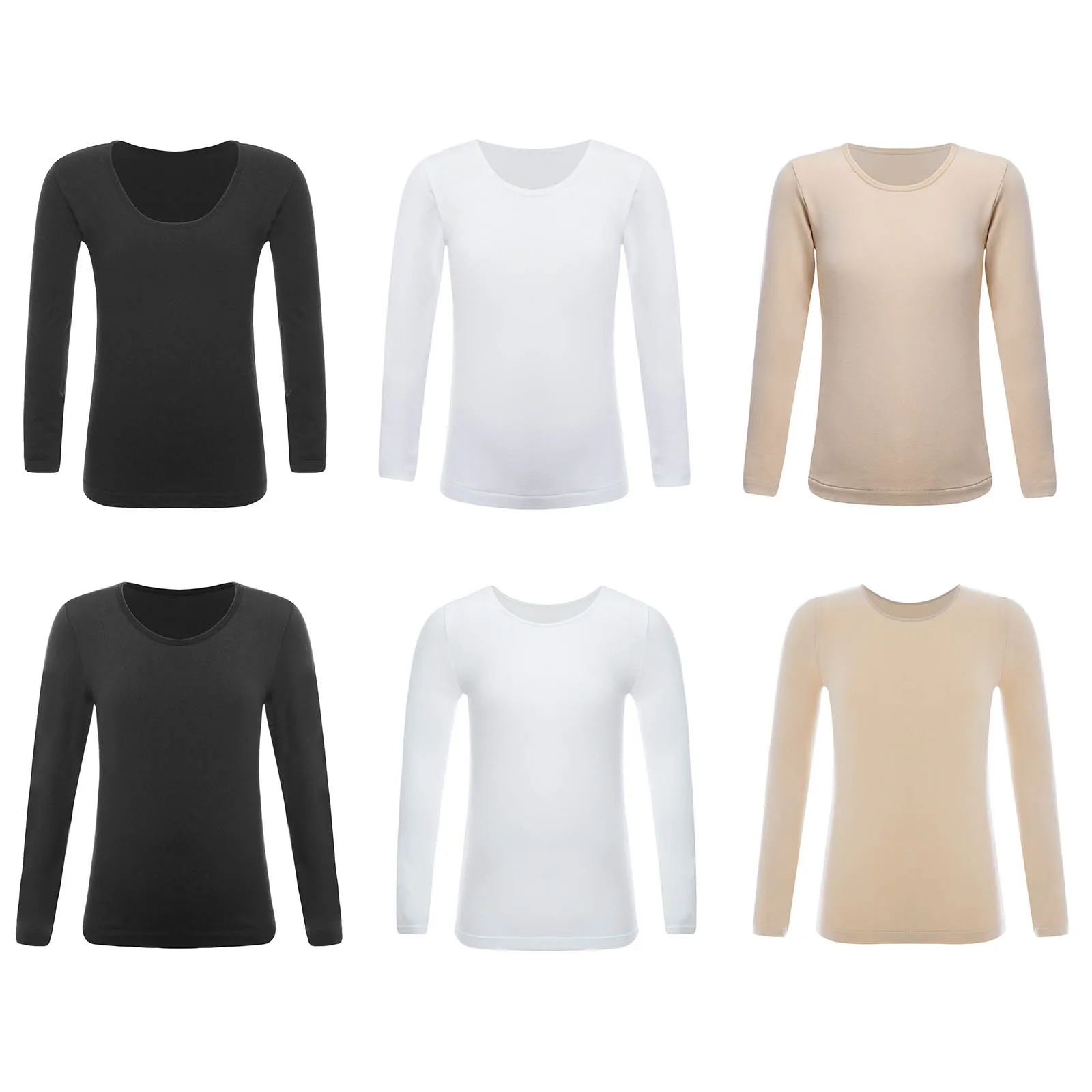 woolcano Maglia termica per bambini, unisex, 100% lana merino, a maniche lunghe, per ragazzi e ragazze, biancheria intima da sci invernale, morbida e calda, verde militare, 3-4 Jahre