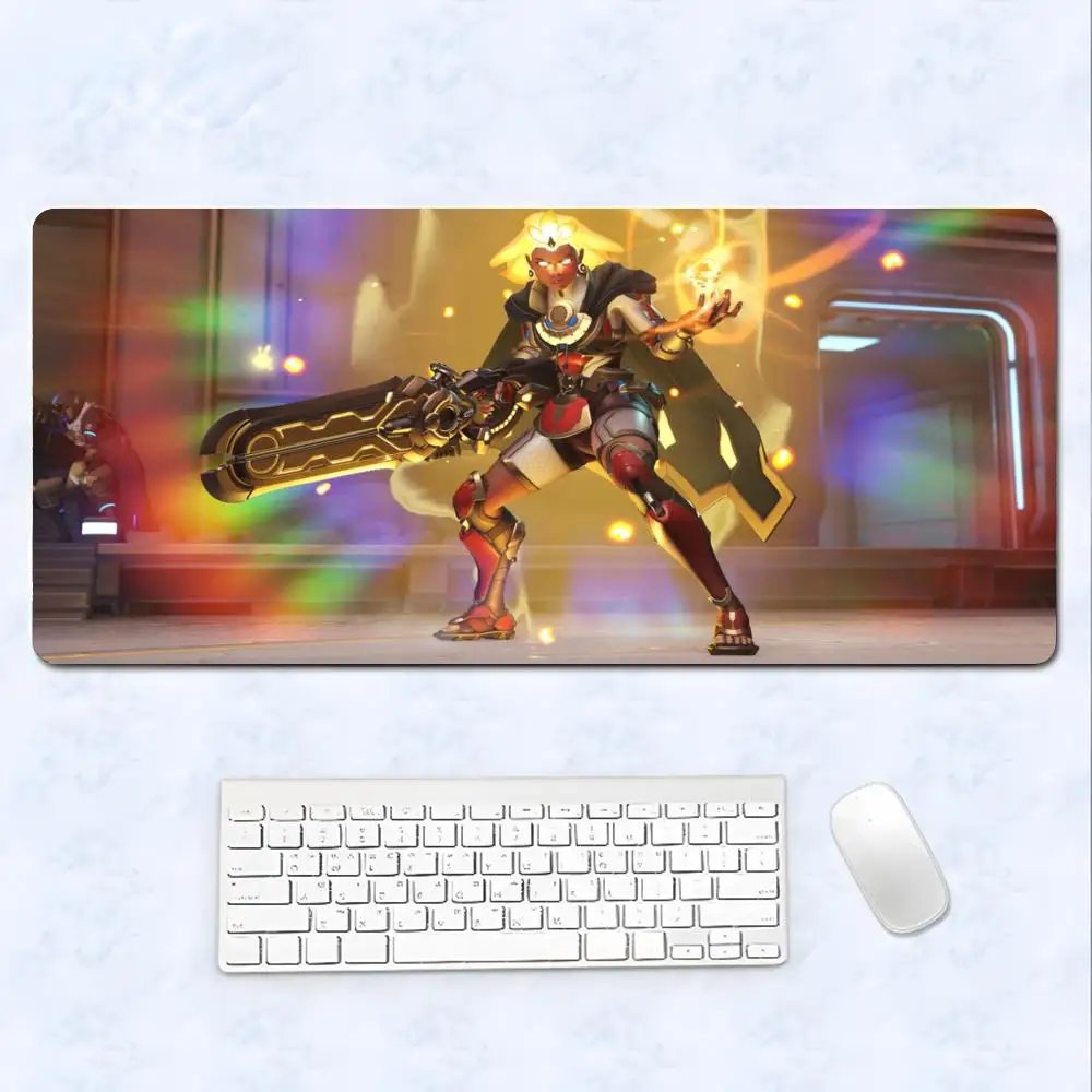 Junker Queen Junkrat Kiriko Mouse Pad Cartoon Lockedge Large Gaming Pad  Computer Gamer Keyboard Mat Desk Mousepad PC Desk Pad - AliExpress