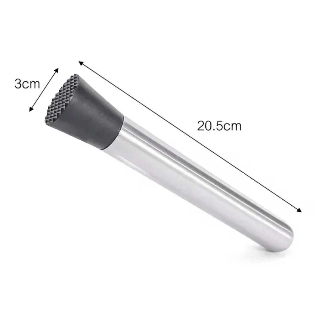 Stainless Steel Crushed Ice Hammer bar tools Multifunctional Popsicle Sticks Cocktail Swizzle Stick Fruit Lemon Muddle Pestle Bar Tool