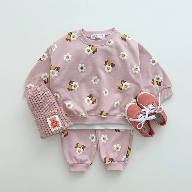 MILANCEL autunno abbigliamento per bambini Set neonato ragazze