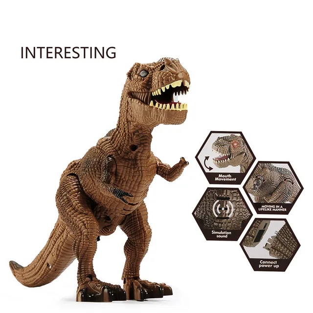 Remote Control Tyrannosaurus RC Dinosaur Model Robot Animal Toy Kids Gift 1
