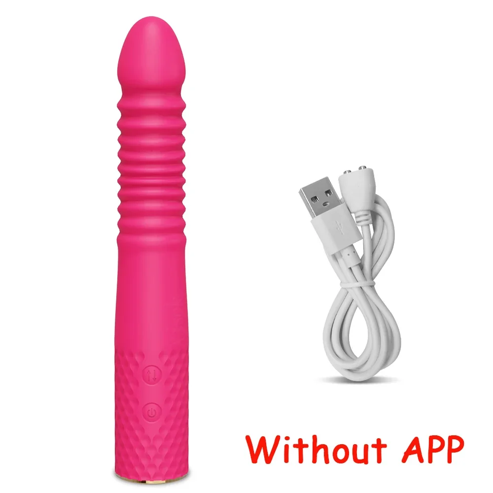 Sex Machine Telescopic Dildo Vibrator Automatic Up Down Massager G Spot Thrusting Retractable Vaginal Toy Female Masturbation