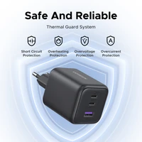 UGREEN 45W GaN Charger PD3.0 PPS QC3.0 Quick Charge For Samsung S25 S24 Ultra iPhone 17 16 15 Pro iPad Tablet USB C Fast Chager - Image 6