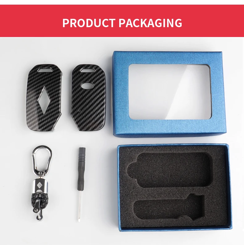 Custodia per chiave auto in fibra di carbonio per KIA Sportage R Stinger GT Sorento Ceed CD Cerato Forte 2022 custodia protettiva a distanza Fob - S1695d814a7f04925848e08ec49e76ea7y