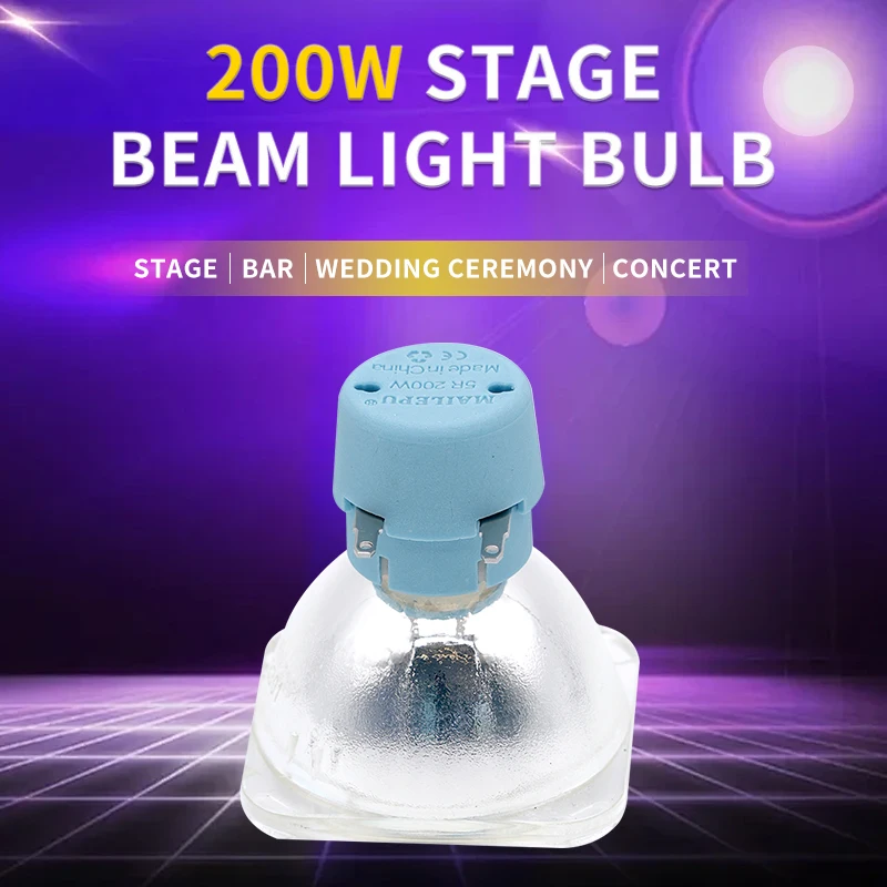 Hot 5R 200W LAMP Moving Beam Lamp metal halide lamps msd platinum 5r lamp stage light for Philips UHP 200w bulb