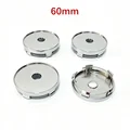 4 Pcs 60mm Silver