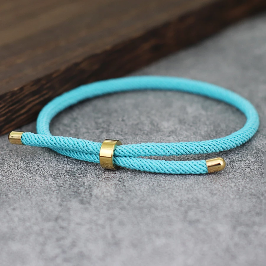 Rope Bracelet For Men Red Thread Luck 4mm