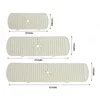 Countertop Protector Bathroom Kitchen Silicone Faucet Mat Water Ripples Faucet Water Catcher Mat Large Sink Splash Pad 6